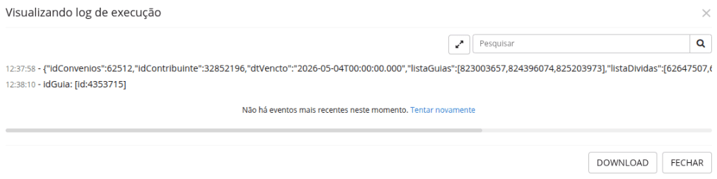 executando