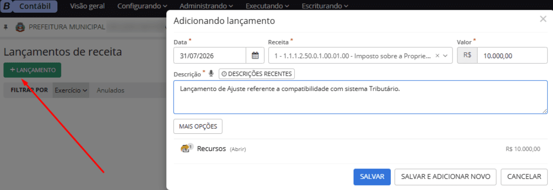 executando